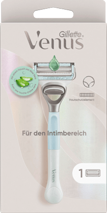 Rasierer für den Intimbereich, Aloe Vera, 1 St Gillette Venus