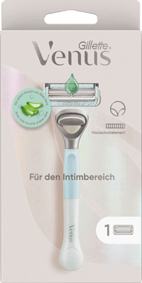 Rasierer für den Intimbereich, Aloe Vera, 1 St Gillette Venus