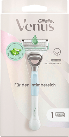 Rasierer für den Intimbereich, Aloe Vera, 1 St Gillette Venus