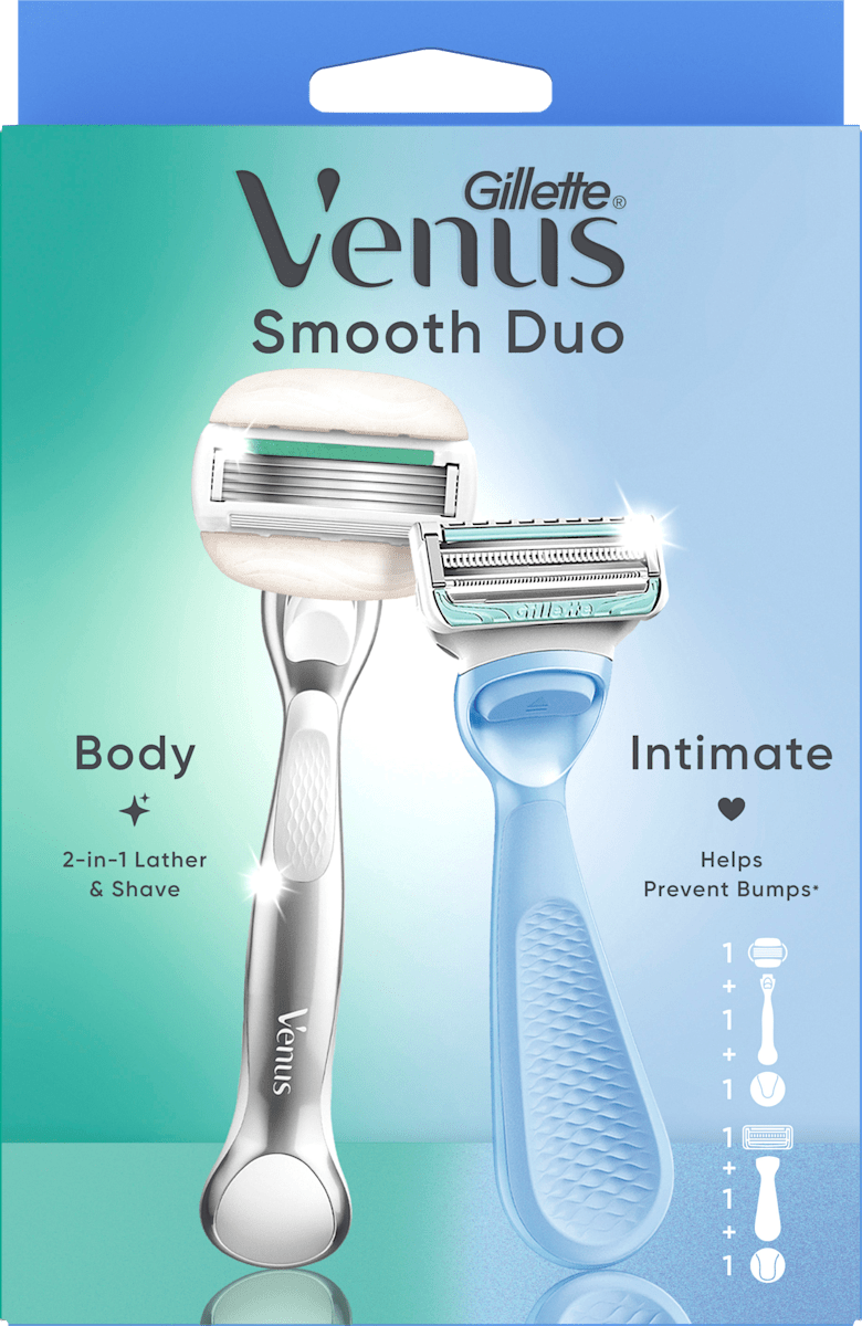 Rasierer Set, Smooth Duo Body & Intimate, 1 St