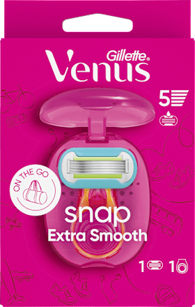 Rasierer, Snap Extra Smooth, Reisegröße, 1 St