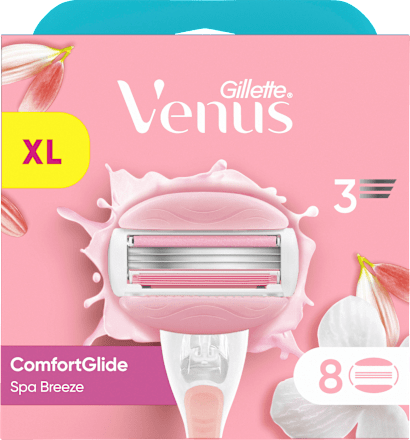 Scheermesjes, Comfortglide Spa Breeze, 8 stuks