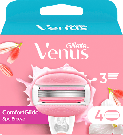 Scheermesjes, Comfortglide Spa Breeze, 4 stuks