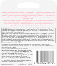 Rasierklingen, Comfortglide Spa Breeze, 4 St