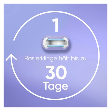 Rasierklingen, Extra Smooth Swirl, 4 St