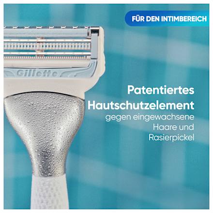 Rasierklingen für den Intimbereich, Aloe Vera, 8 St Gillette Venus