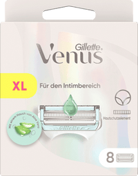 Rasierklingen für den Intimbereich, Aloe Vera, 8 St Gillette Venus