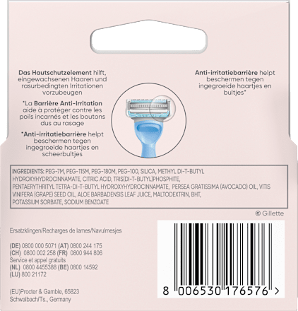 Rasierklingen, Intimate, 4 St