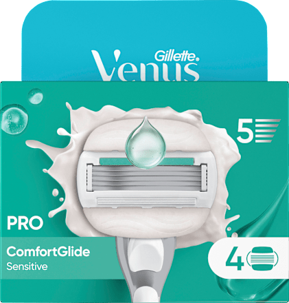 Rasierklingen, Pro Comfortglide Sensitive, 4 St