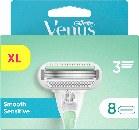 Rasierklingen, Smooth Sensitive, 8 St Gillette Venus