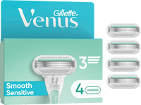 Rasierklingen, Smooth Sensitive, 4 St Gillette Venus