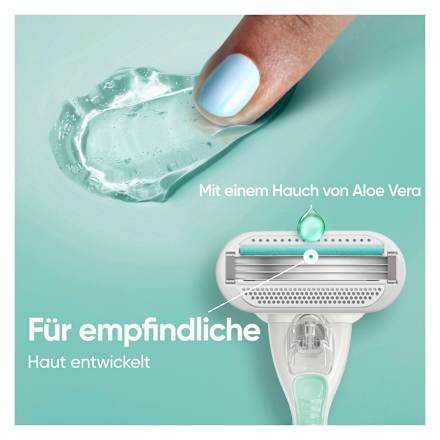 Rasierklingen, Smooth Sensitive, 8 St Gillette Venus