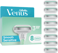 Rasierklingen, Smooth Sensitive, 8 St Gillette Venus