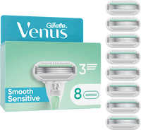 Rasierklingen, Smooth Sensitive, 8 St Gillette Venus