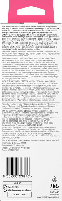 Gillette Venus Reiseetui für Rasierer, 1 St