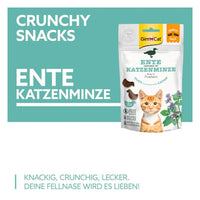Katzenleckerli mit Ente & Katzenminze, Crunchy Snack, 50 g