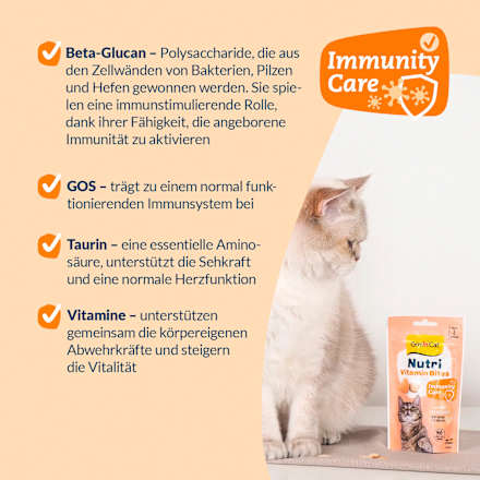 Katzenleckerli Nutri Vitamin Bites, 40 g