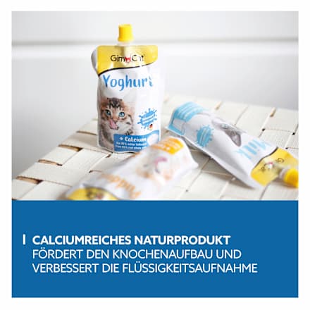 Voedingssupplement voor katten, yoghurt, 150 g