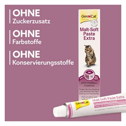 Voedingssupplement voor katten, Malt-Soft-Paste Extra, 50 g