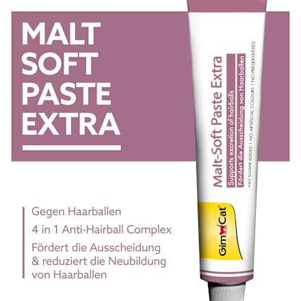 Voedingssupplement voor katten, Malt-Soft-Paste Extra, 50 g