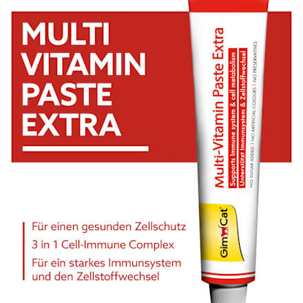 Kattenvoersupplement, Multivitaminepasta Extra, 50 g