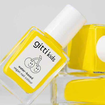 Nagellack Kids Plant Based 06 Yellow Lemon, 8 ml