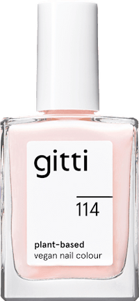 Nagellack Plant Based 114 Glänzendes Blassrosa, 15 ml