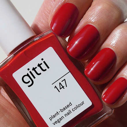 Nagellack Plant Based 147 Real Red, 15 ml