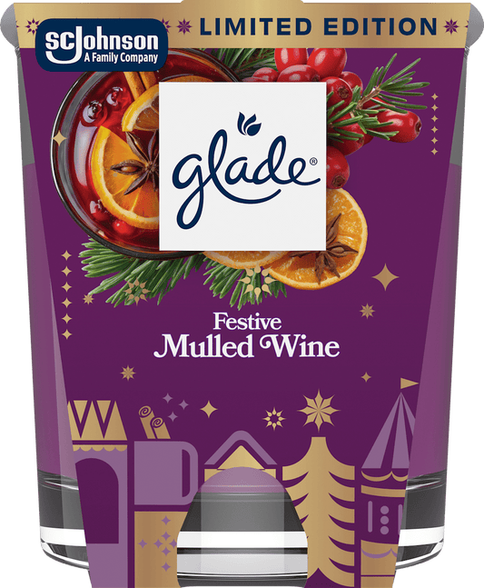 glade Duftkerze Festive Mulled Wine 112 g, 112 g