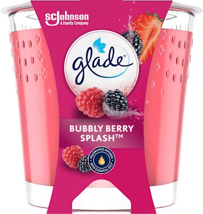 Duftkerze im Glas Bubbly Berry Splash 112 g, 1 St glade