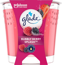 Duftkerze im Glas Bubbly Berry Splash 112 g, 1 St glade