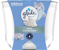 Duftkerze im Glas Pure Clean Linen 204 g, 1 St glade