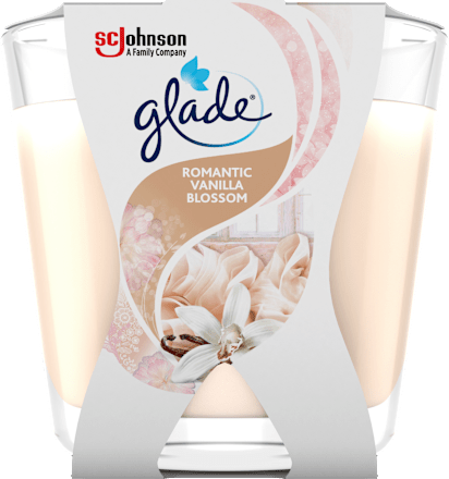 Geurkaars in glas Romantic Vanilla Blossom 70 g, 1 st.