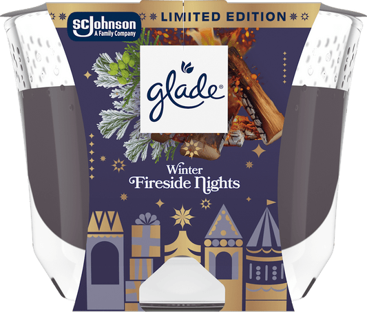 glade Duftkerze Winter Fireside Nights 204 g, 1 St
