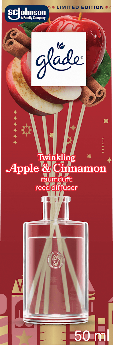 glade Raumduft Warm Twinkling Apple&Cinnamon, 50 ml