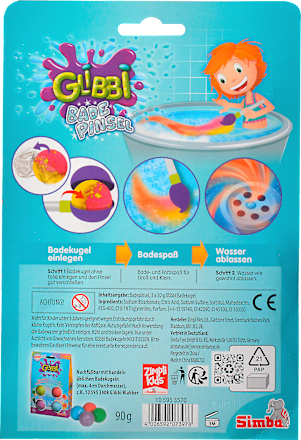 Kinder Badezusatz Glibbi Badepinsel 4tlg, 1 St