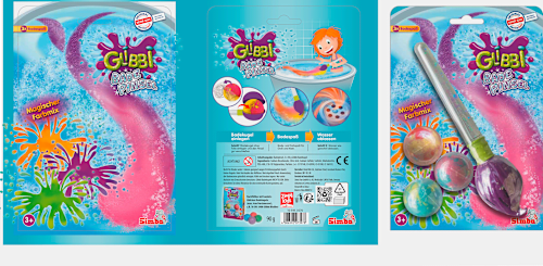 Kinder Badezusatz Glibbi Badepinsel 4tlg, 1 St