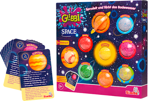 Kinder Badezusatz Glibbi Space Set 9tlg, 1 St