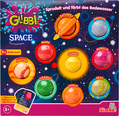 Kinder Badezusatz Glibbi Space Set 9tlg, 1 St