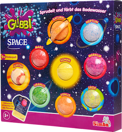 Kinder Badezusatz Glibbi Space Set 9tlg, 1 St