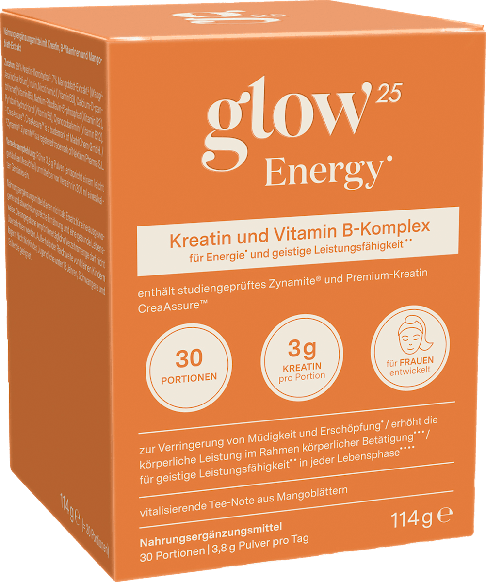 Glow25 Energy Kreatin Pulver, 114 g