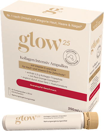Glow25 Kollagen Intensiv Trinkampullen 10 St, 250 ml