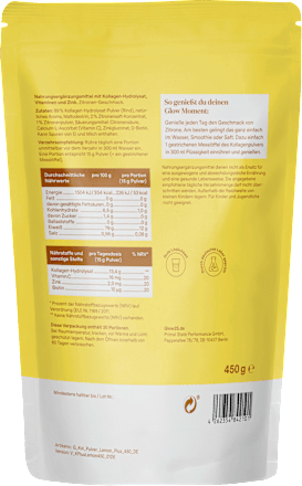 Kollagen PLUS Lemon, 450 g