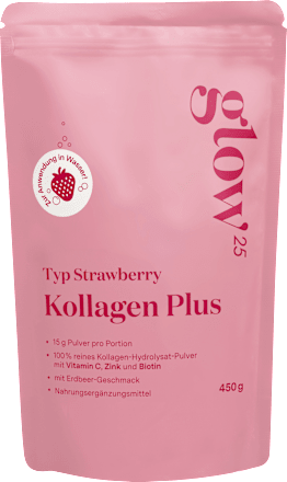 Kollagen Plus Pulver Strawberry, 450 g