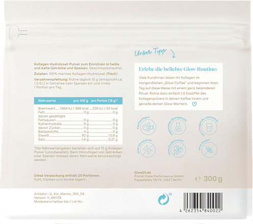 Collageenpoeder Marine, 300 g
