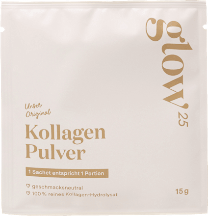 Kollagen Pulver Sachets 10 St à 15 g, 150 g Glow25