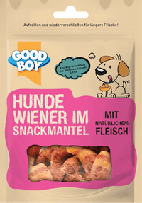 Hondensnacks Wiener in snackcoating, 80 g