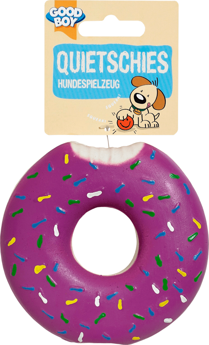 Hundespielzeug Quietschies Donut, 1 St