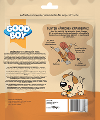 Chew Snack Honden Kip Snack Mix, Volwassen, 320 g