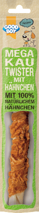 Kausnack Hund Mega Kau-Twister mit Hӓhnchen, Adult, 70 g